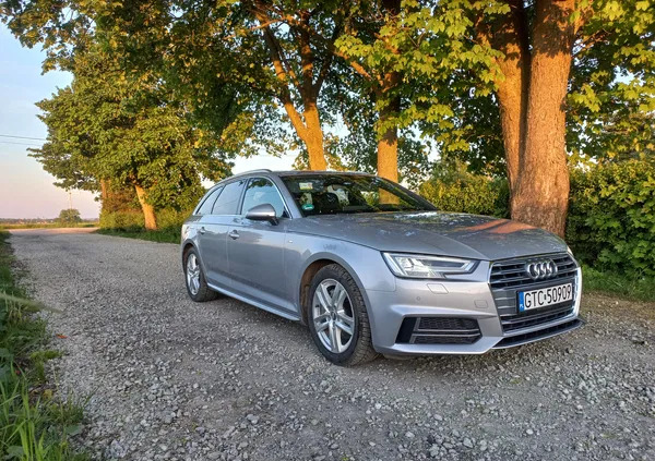 Audi A4 cena 85000 przebieg: 116300, rok produkcji 2017 z Tczew małe 742